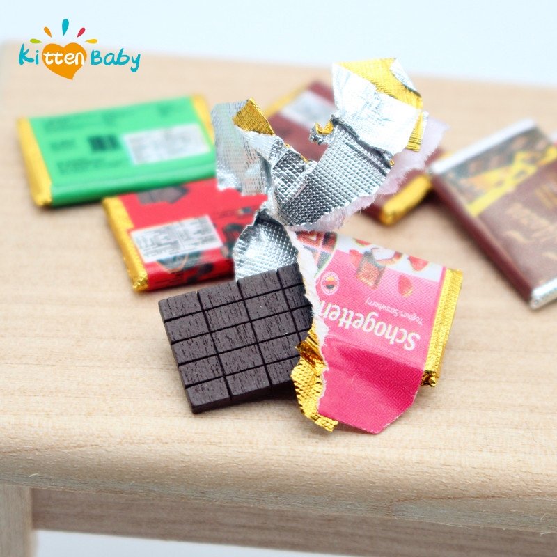 Chocolate Snack - 1/12 Miniatur Puppenhaus Mini Schokoriegel Modell