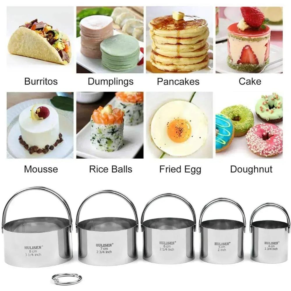 Keksformen-Set Runde Edelstahl – Cookies Pack Bewertung und Preis