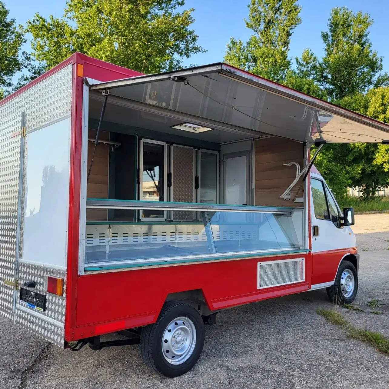 Kommerzieller Küchen-Rollwagen – Food Snacks Delivery Bewertung und Preis