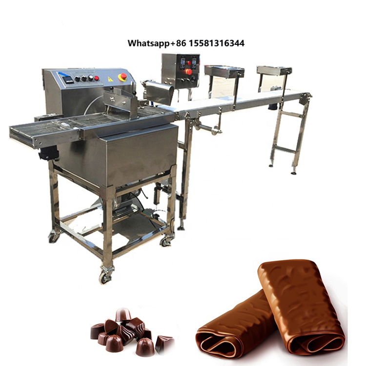 Donut-Schokoladenüberzugsmasch – Chocolate Snack Bewertung und Preis