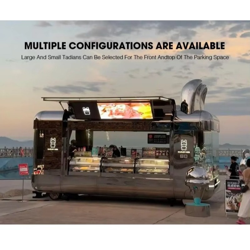 Neuer voll ausgestatteter mobi – Food Snacks Catering Bewertung und Preis