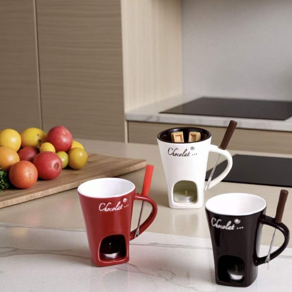 Keramik-Schokoladen-Fondue-Bec – Chocolate Snack Bewertung und Preis