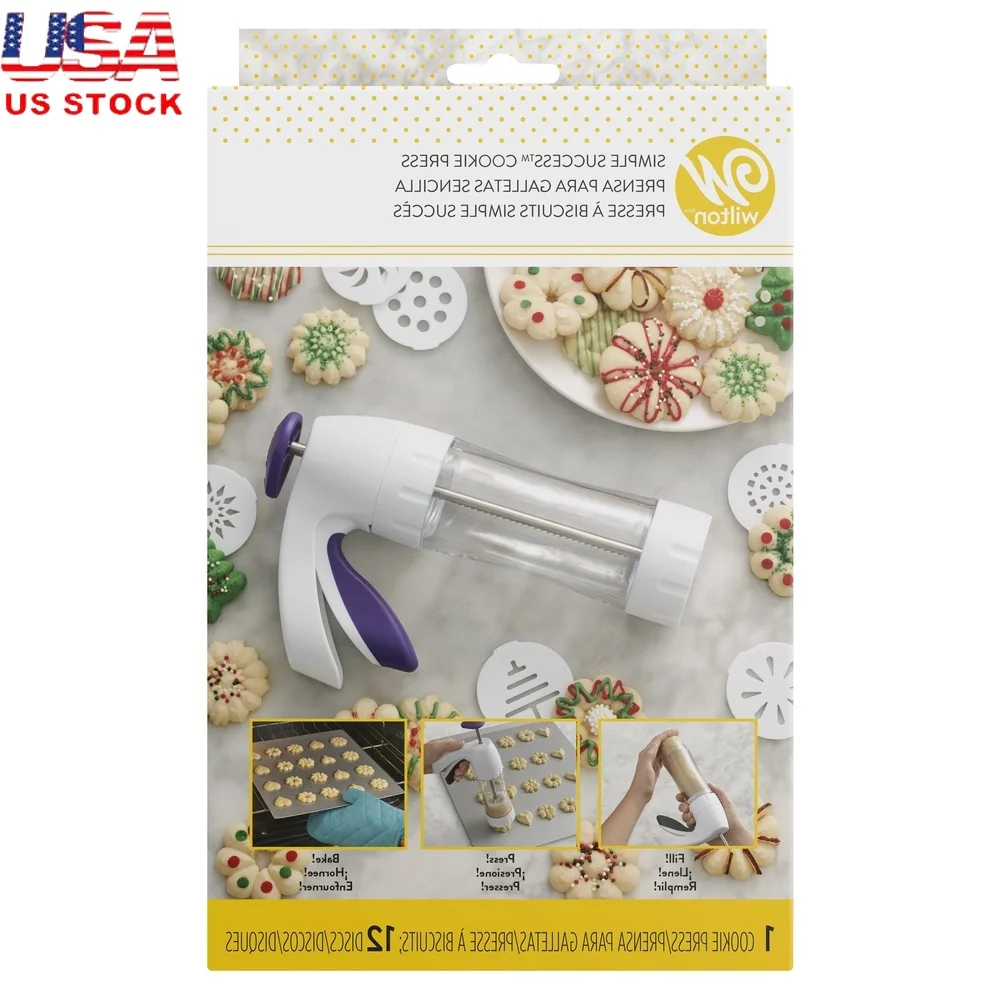 Ergonomische Kekspresse, 13-te – Cookies Pack Bewertung und Preis