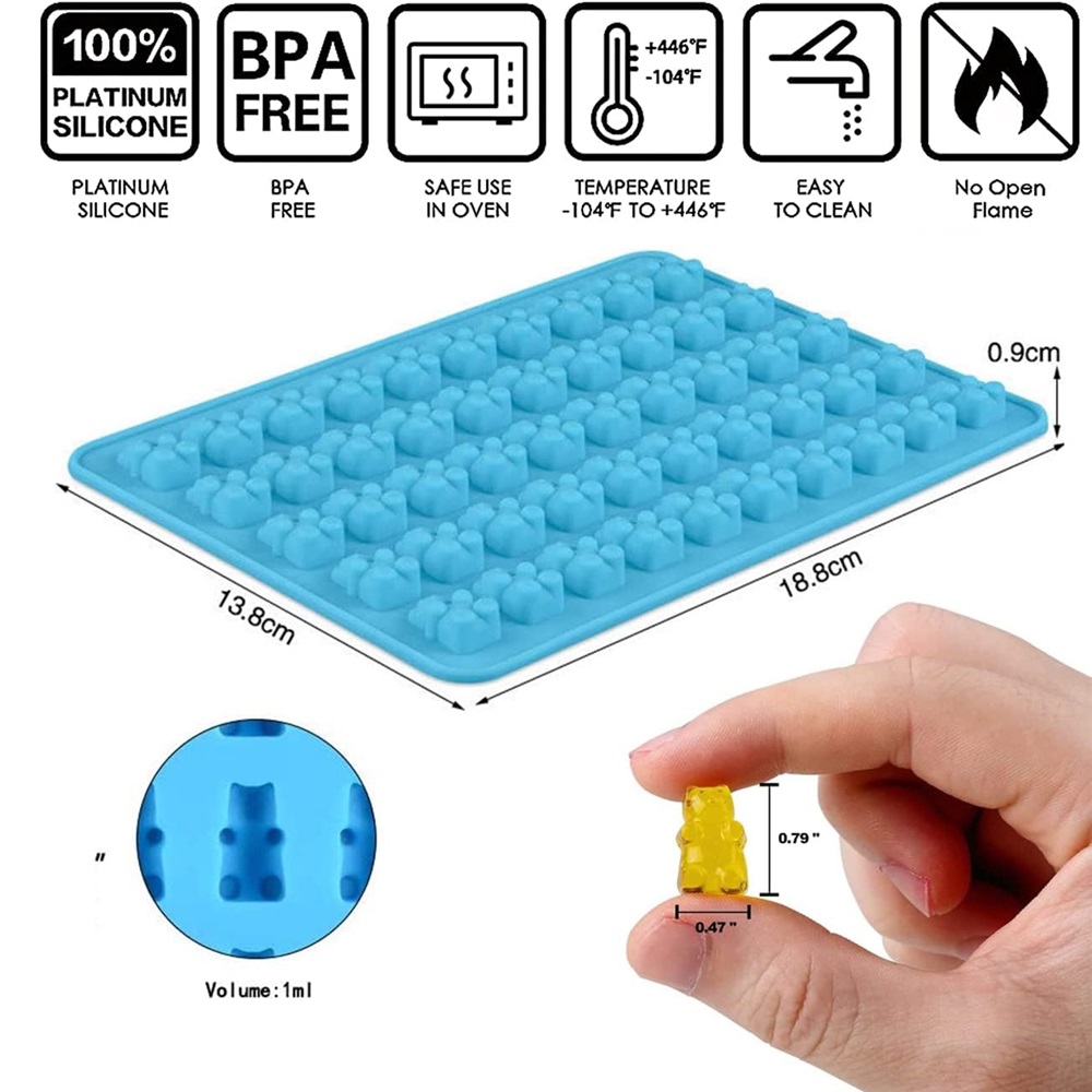 4 Stück Mini-Gummibärchen-Süßi – Gummy Candy Bewertung und Preis