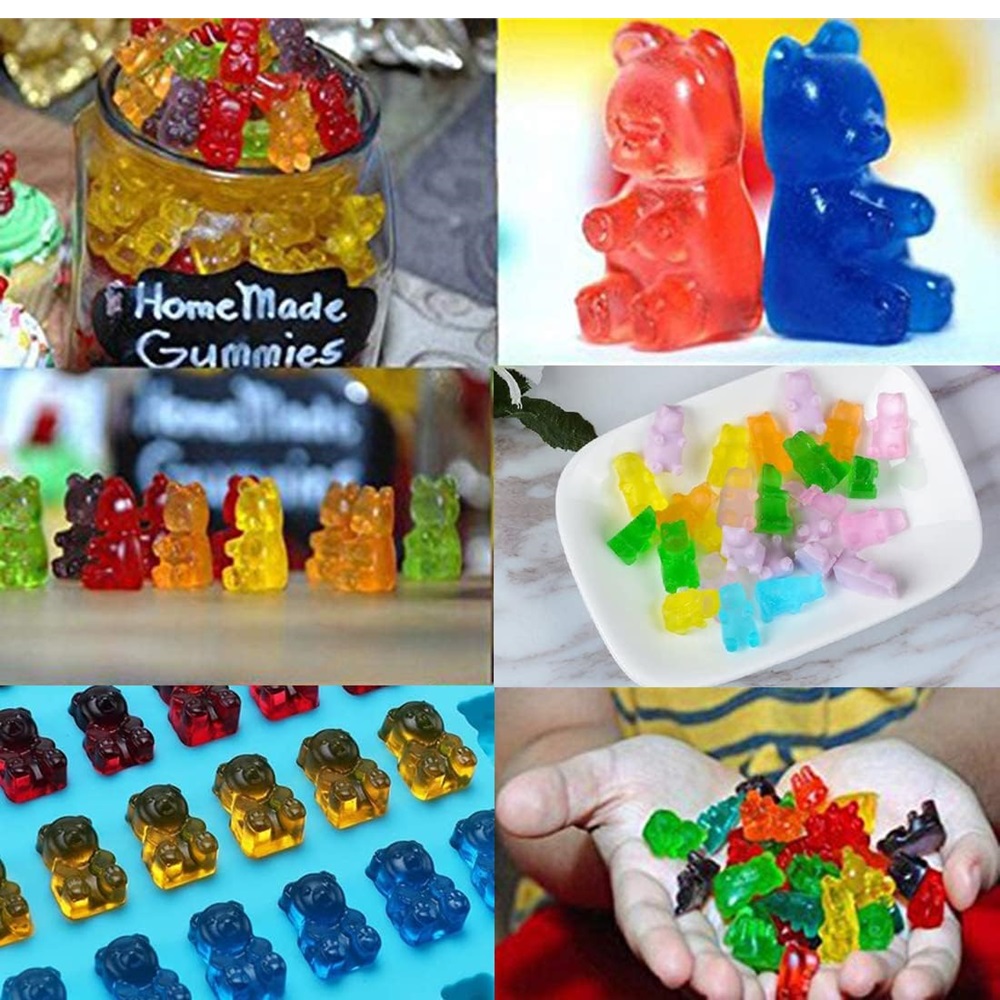 4 Stück Mini-Gummibärchen-Süßi – Gummy Candy Bewertung und Preis
