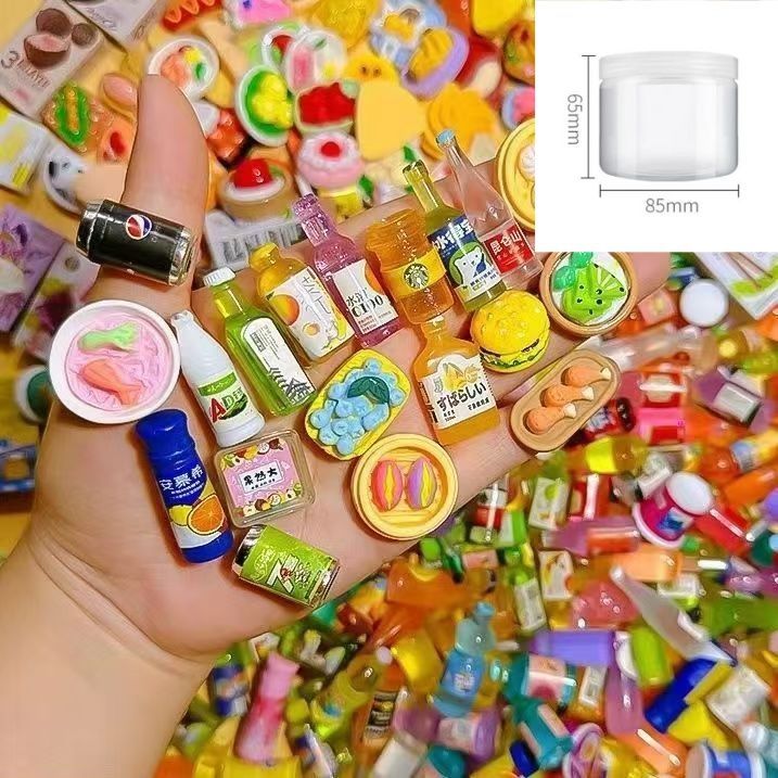 Miniatur-Lebensmittel-Spielzeu – Food Snacks Drinks Bewertung und Preis