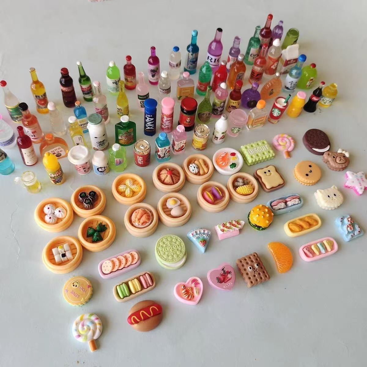 Miniatur-Lebensmittel-Spielzeu – Food Snacks Drinks Bewertung und Preis