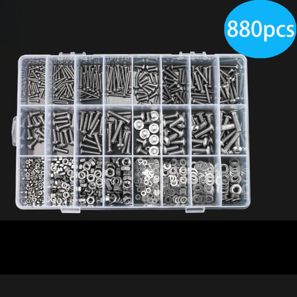 880 Stück Edelstahl-Rundkopf-I – Nuts Mix Bewertung und Preis