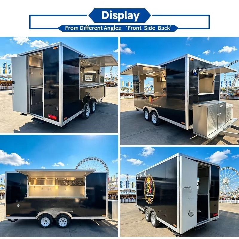 Kommerzieller Food-Trailer Vol – Food Snacks Catering Bewertung und Preis