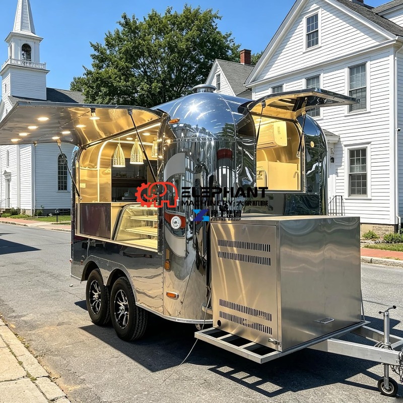 Spiegel-Foodtrailer für Pizza, – Food Snacks Catering Bewertung und Preis